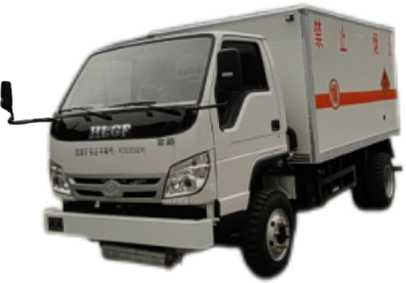 5噸礦用柴油機無軌爆破器材運輸車